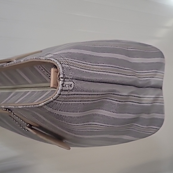 Coach Legacy Weekend Ticking Zippered Tote Bag - Picture 16 of 16